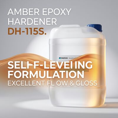 Хорошая цена DH-115S Polyamide Curing Agent for Epoxy Floor Paint Self-Leveling Coating Онлайн